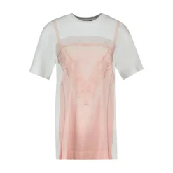 Abito a sottoveste T-shirt Trompe L'oeil