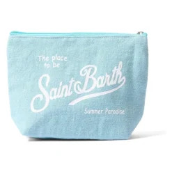 Aline Linen Clutch Bag