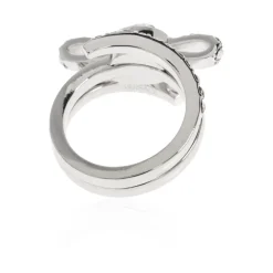Anello con Cristalli Scintillanti