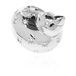 Anello con motivo a conchiglia