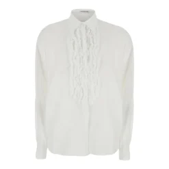 Antonia Slim Ruffle Shirt