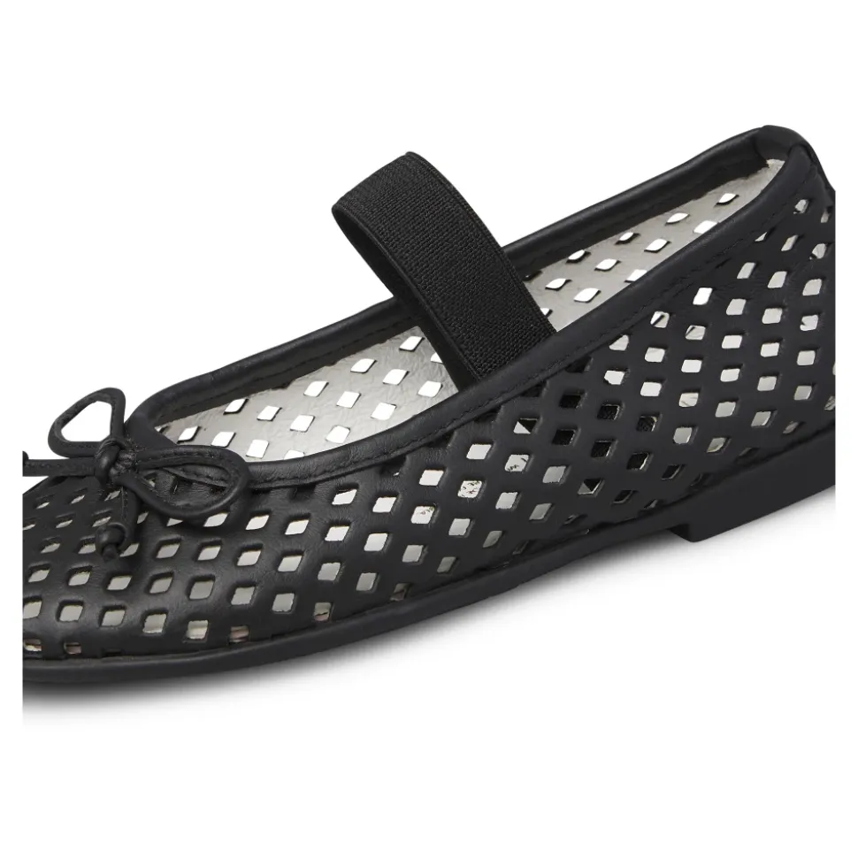 Ballerine in pelle