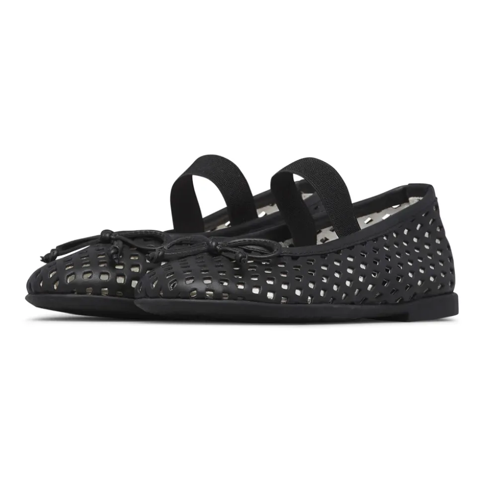 Ballerine in pelle