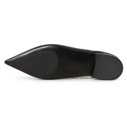Ballerine in Pelle Clara - Nere