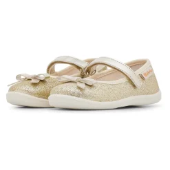 Ballerine in Pelle con Glitter