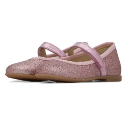Ballerine in pelle con glitter ELANA
