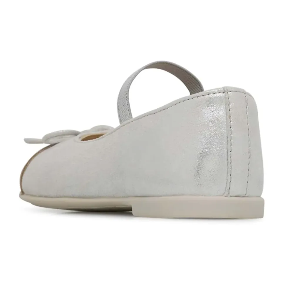 Ballerine in pelle laminata CROISE' TIP