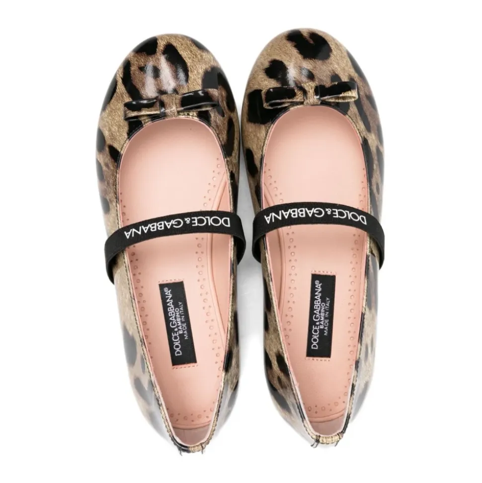 Ballerine Stampate in Vitello Lucido