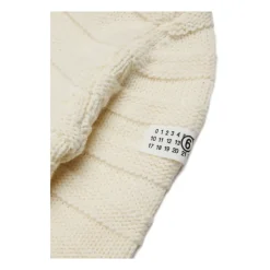 Bambini Maglione con Logo Beige