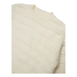 Bambini Maglione con Logo Beige