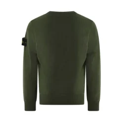 Bambini Maglione con Logo Verde