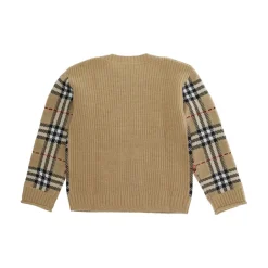 Bambini Maglioni Beige Patrick Check