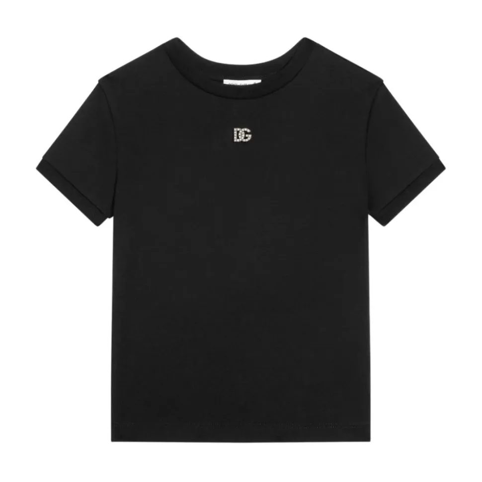 Bambini Nere T-shirt e Polo