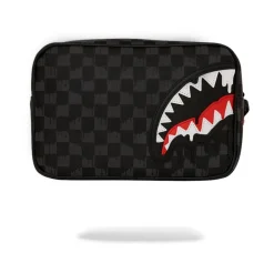 Beauty Case Pochette in Ecopelle Shark