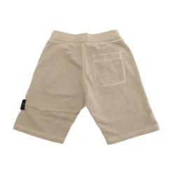 Bermuda Beige con Patch Logo