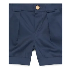 Bermuda con pieghe