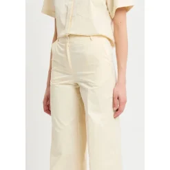 Bermuda kaos in misto viscosa con cintura in tessuto