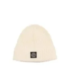 Berretto a Coste in Lana Cashmere