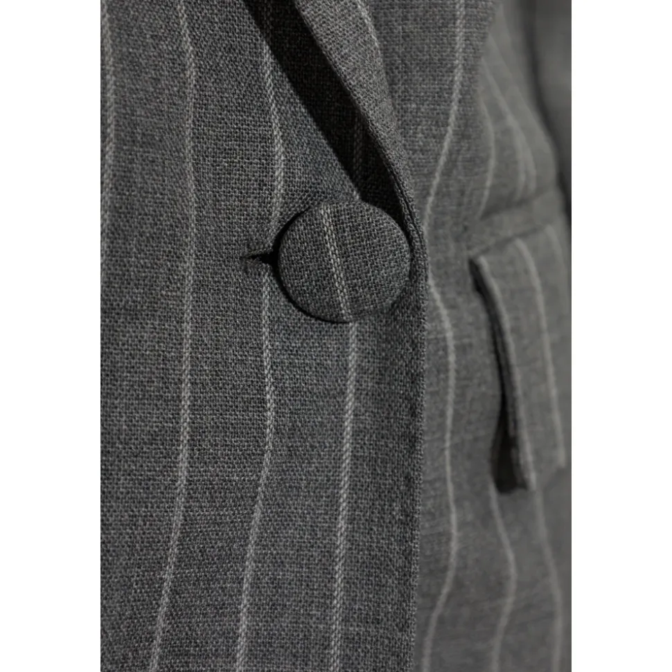 Blazer doppiopetto gessato