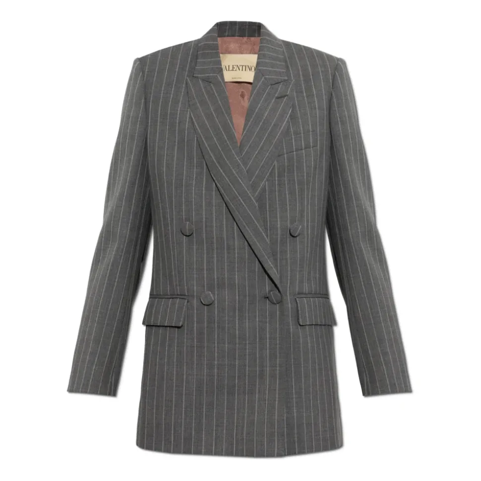 Blazer doppiopetto gessato