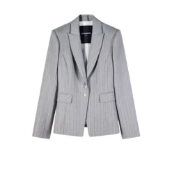Blazer slim gessato