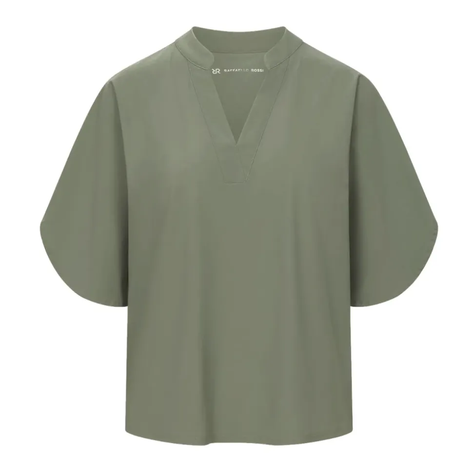 Blusa a maniche corte