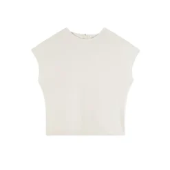 Blusa fluida senza maniche