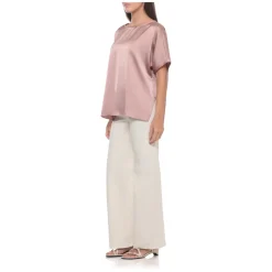 Blusa Girocollo Manica Corta