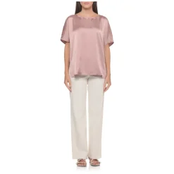 Blusa Girocollo Manica Corta