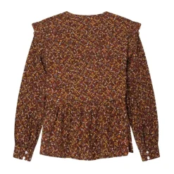 Blusa Svolazzante a Maniche Lunghe
