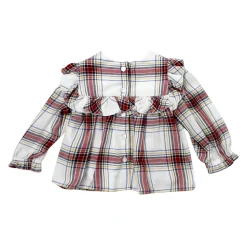 Blusa Tartan in Viscose