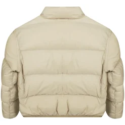 Bomber con Badge a Pieghe