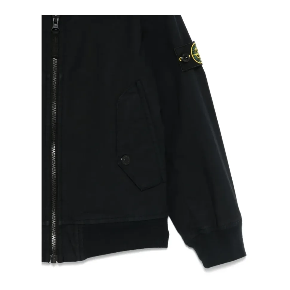 Bomber con Collo Rialzato