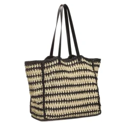 Borsa a spalla estiva in rafia