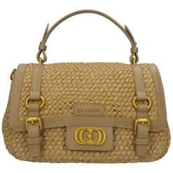 Borsa Atena in Rafia e Pelle