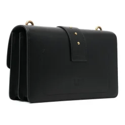 Borsa a tracolla in pelle con fodera in cotone