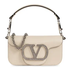 Borsa con logo impreziosito da cristalli