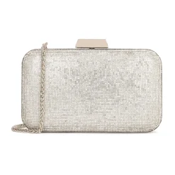 Borsa da sera decorata con cristalli