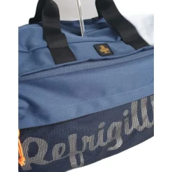 Borsa Duffle Blu con Tracolla