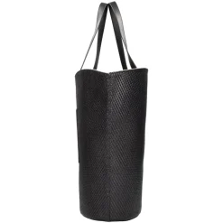 Borsa in Pelle e Rafia