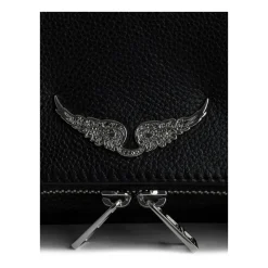 Borsa Rock in pelle martellata