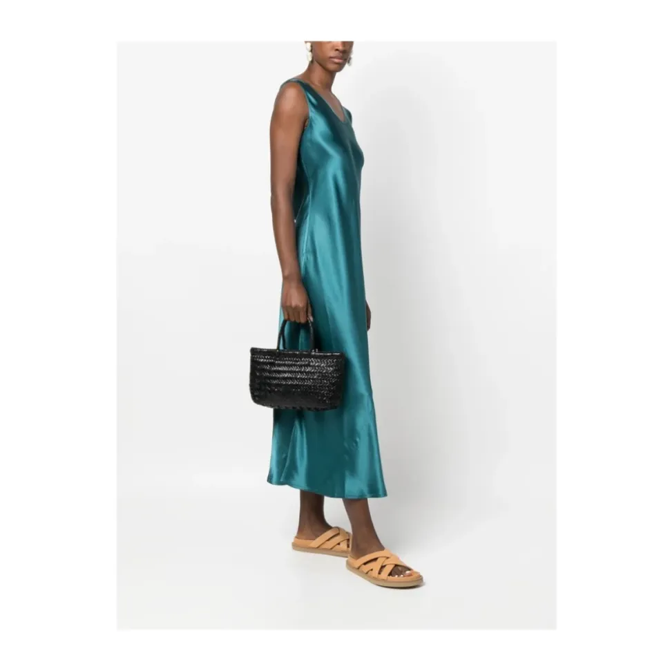 Borsa Tote Intrecciata in Pelle