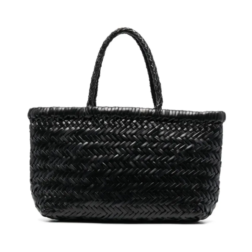 Borsa Tote Intrecciata in Pelle