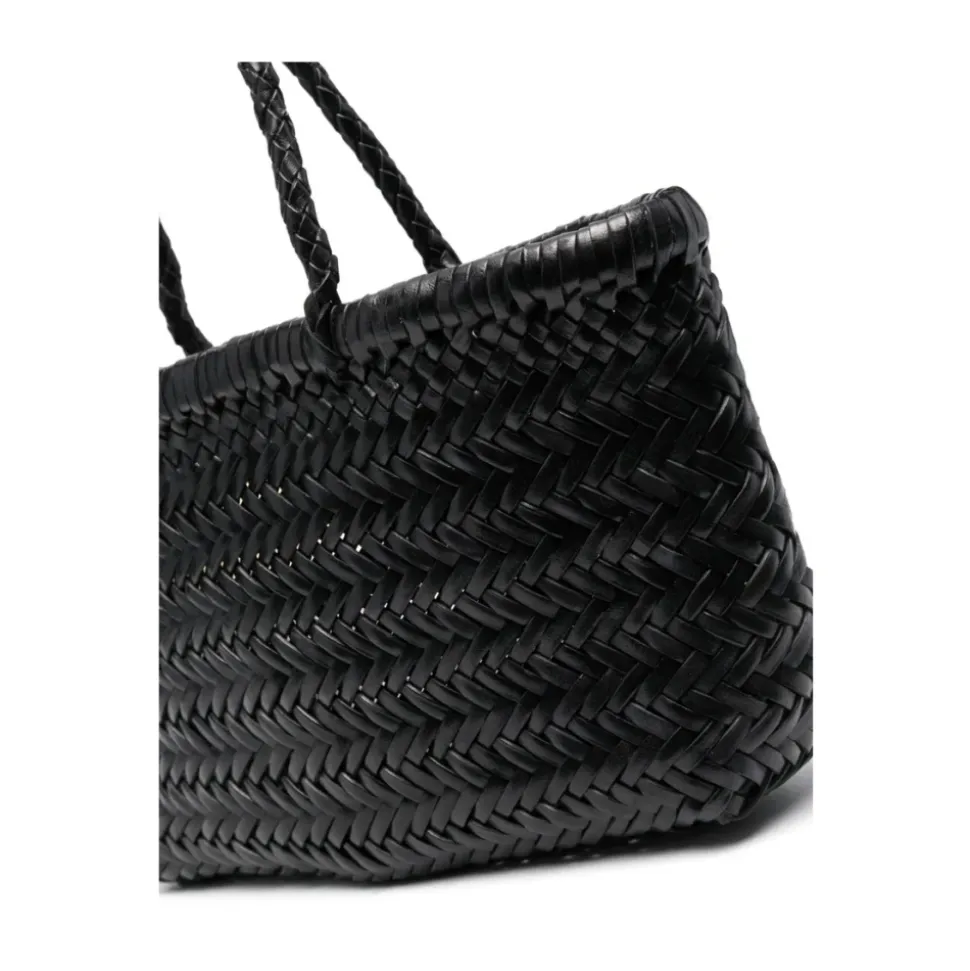Borsa Tote Intrecciata in Pelle