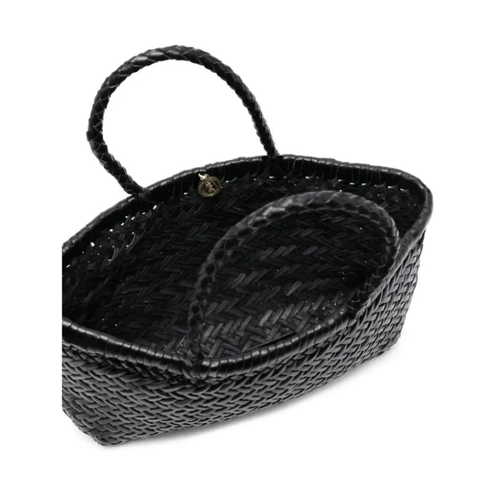 Borsa Tote Intrecciata in Pelle