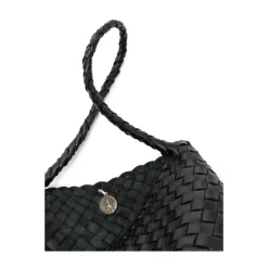 Borsa Tote Intrecciata in Pelle
