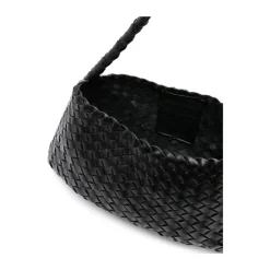 Borsa Tote Intrecciata in Pelle