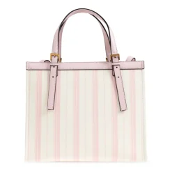 Borsa Tote Rivière in Tela Stampata