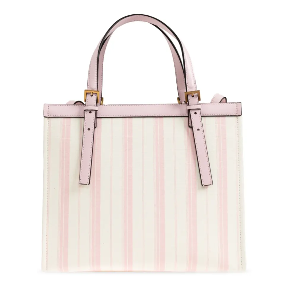 Borsa Tote Rivière in Tela Stampata