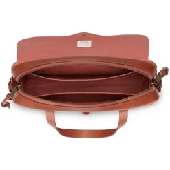 Borsa Ventiquattrore in Twill Robusto e Pelle